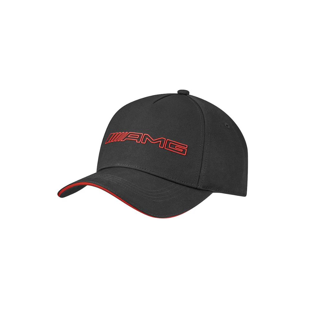 AMG cap, black, red