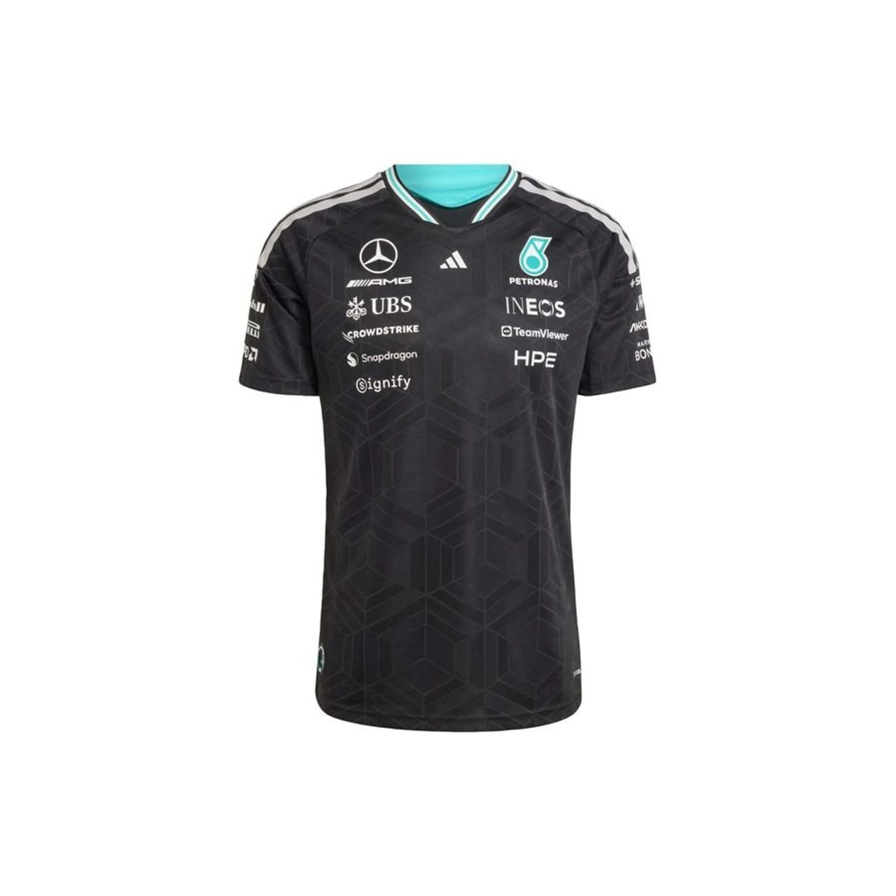 Men’s T-shirt, Driver Authentic, Mercedes-AMG F1 black