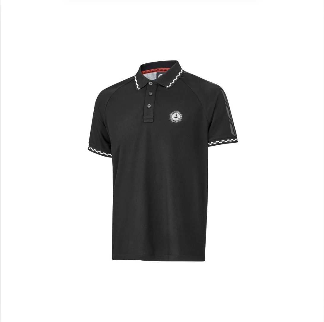 Men’s polo shirt black