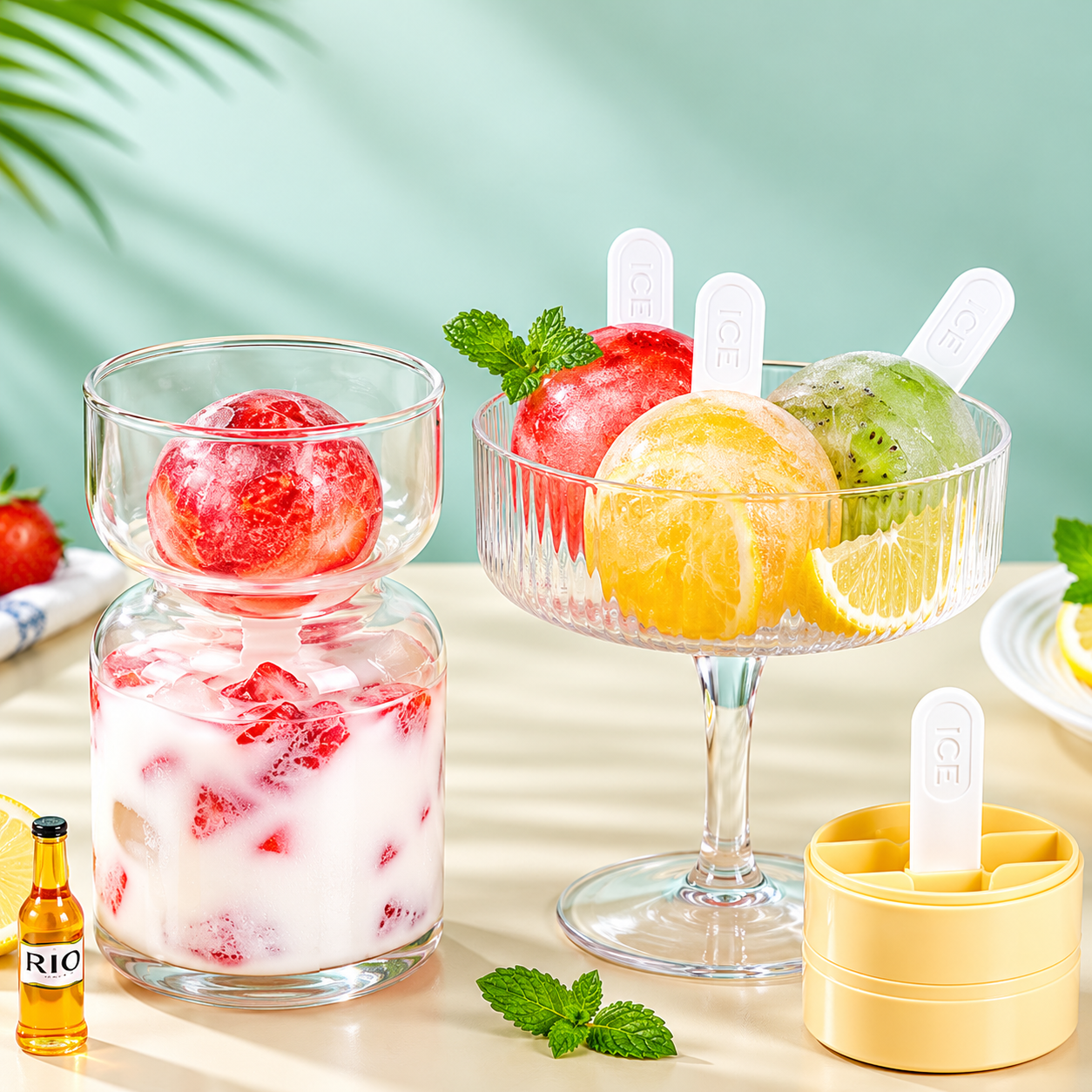 DIY Ice Cream & Popsicle Maker Mould – Reusable Frozen Treat Cup